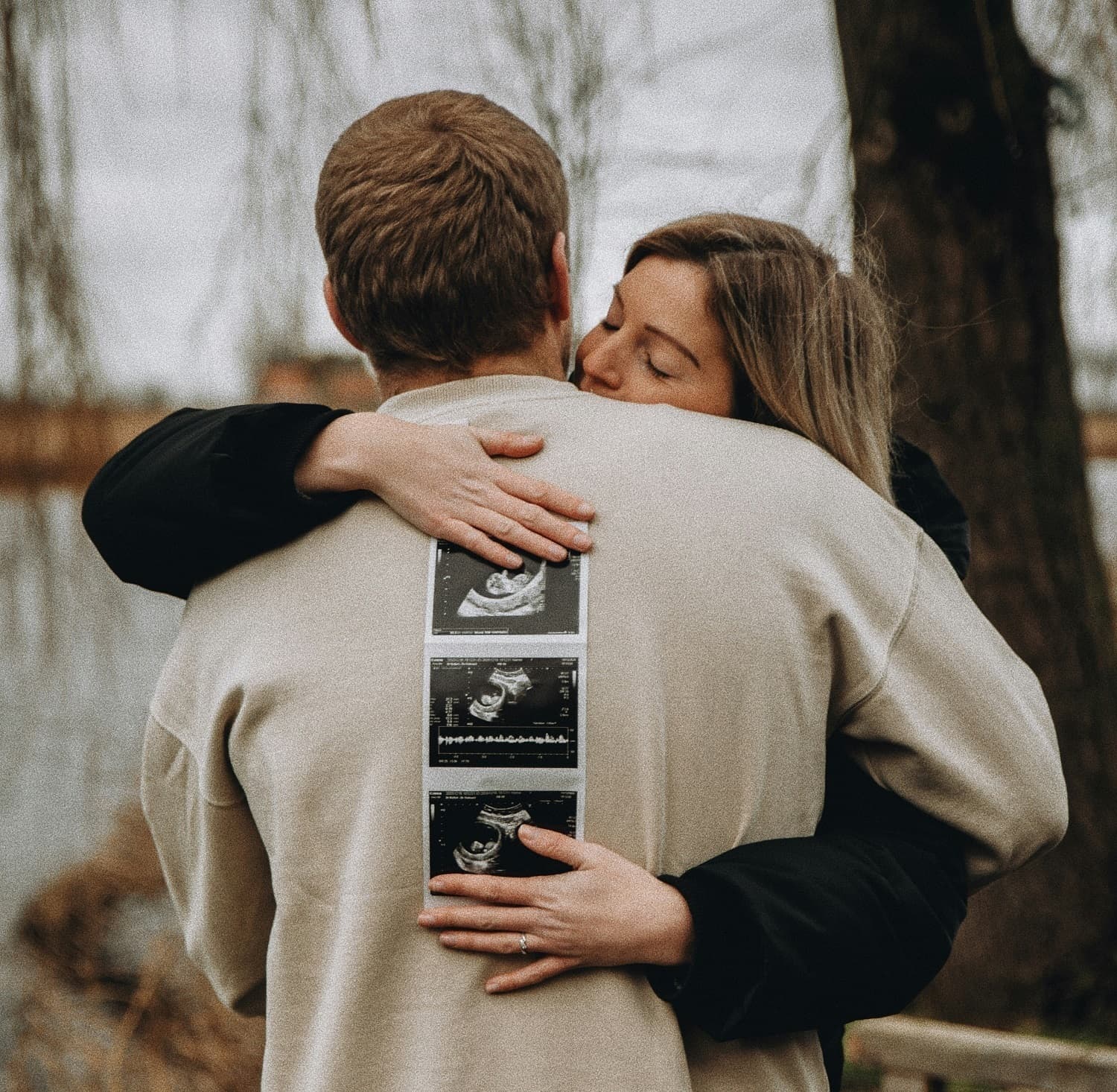 Couple making health choices for conception